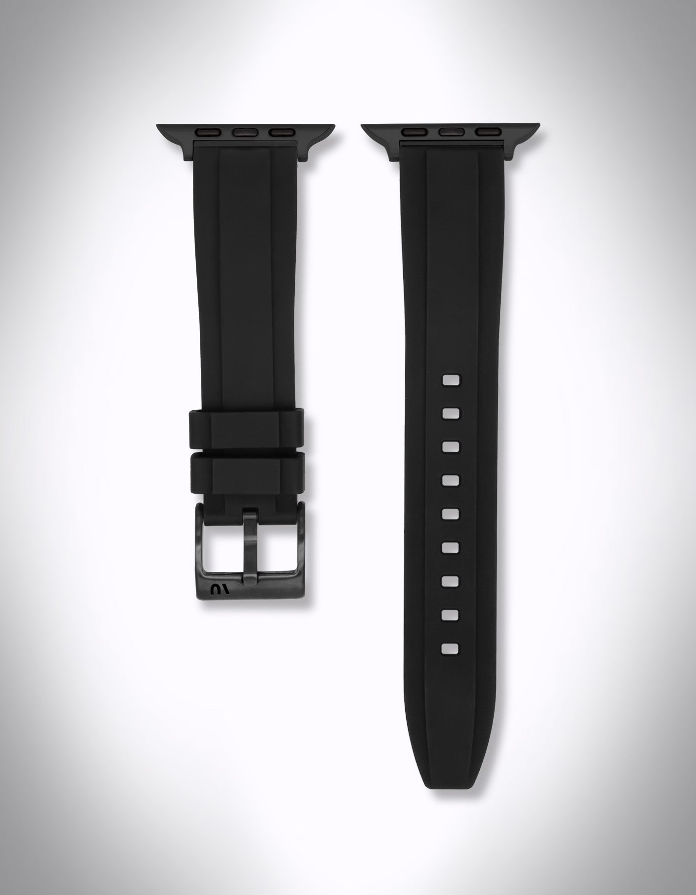 Apple Watch Premium-Armband „Eris“ – 20 mm, FKM, Schwarz