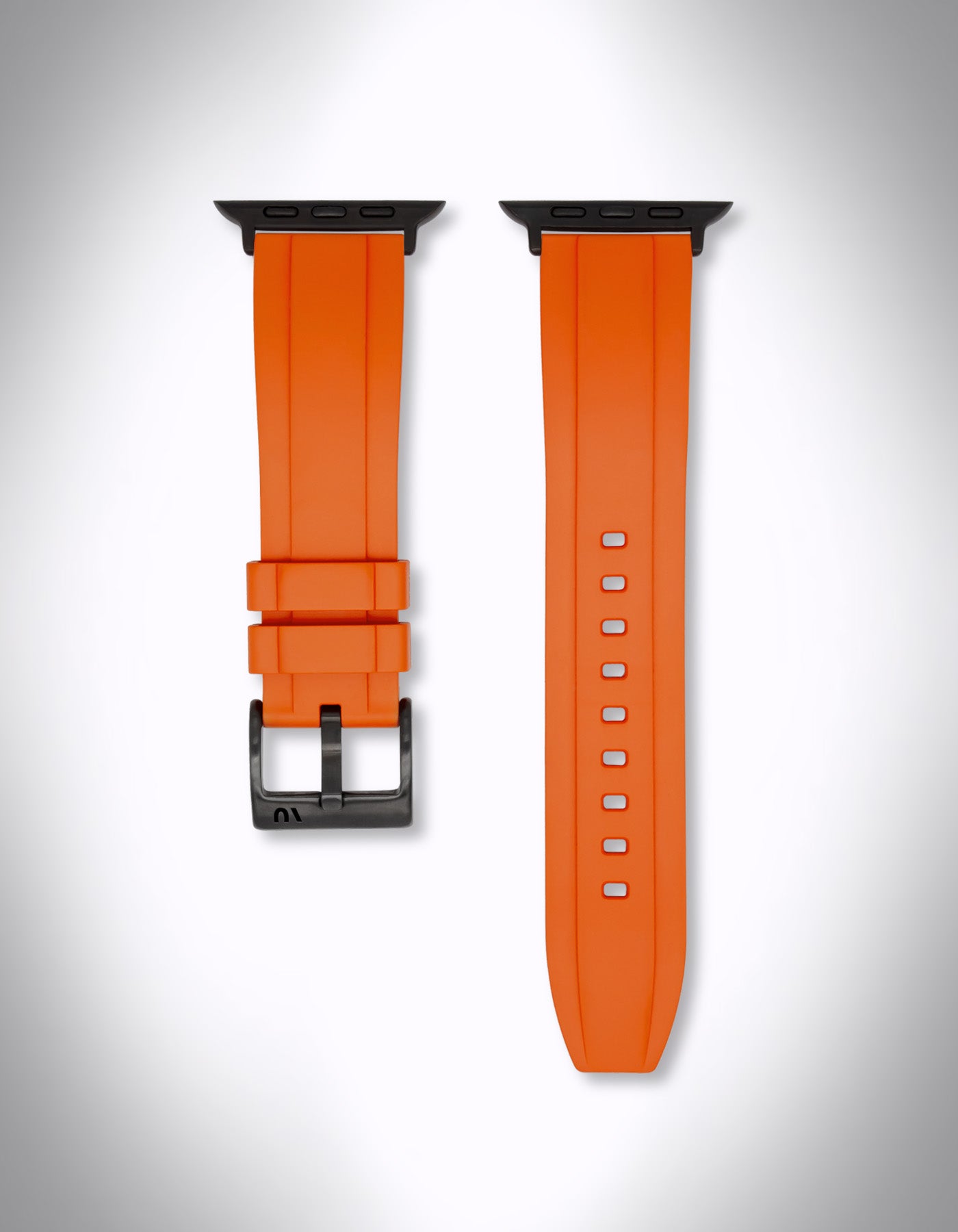Apple Watch Ultra 2 Premium-Armband „Helios“ – 22 mm, FKM, Orange