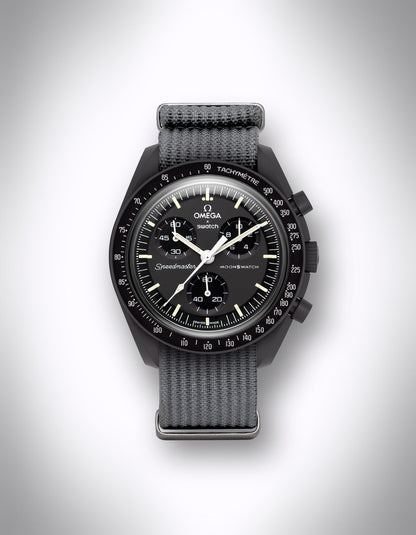 NATO-Uhrenarmband „The Wolfpack“ – 20 mm, Nylon, Grau